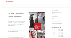 Desktop Screenshot of bellissima-verl.de